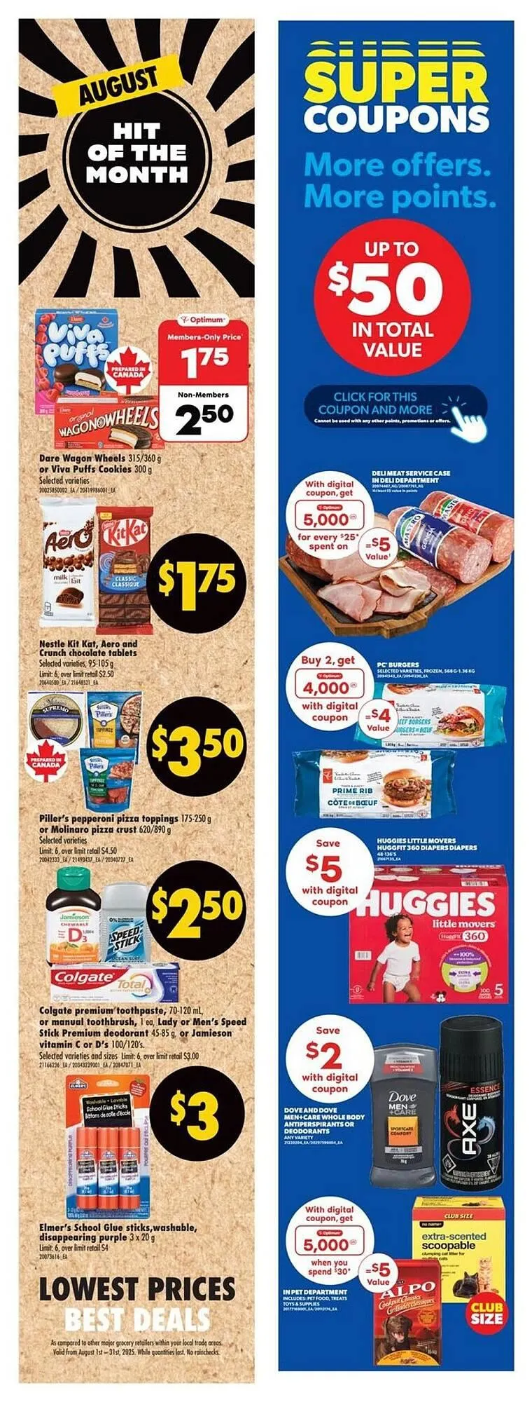 Real Canadian Superstore flyer from August 7 to August 13 2025 - flyer page 4