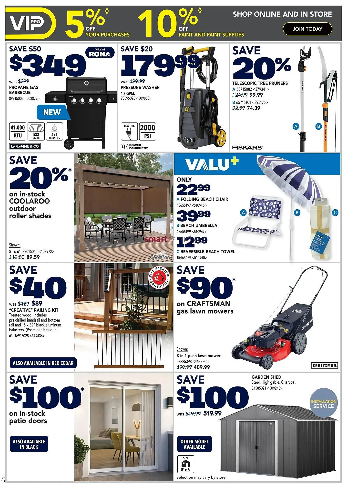 RONA flyer from July 3 to July 9 2025 - flyer page 4