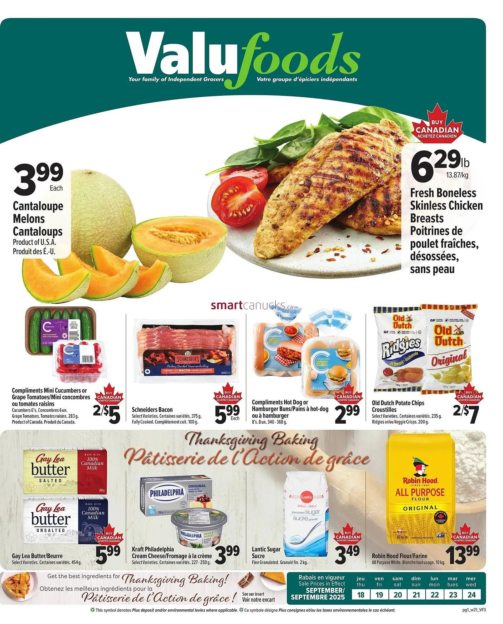 ValuFoods flyer from September 18 to September 24 2025 - flyer page 1