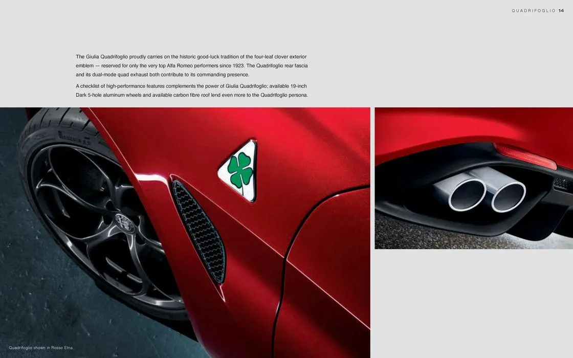 Alfa Romeo 2024 Giulia from January 9 to January 9 2025 - flyer page 14