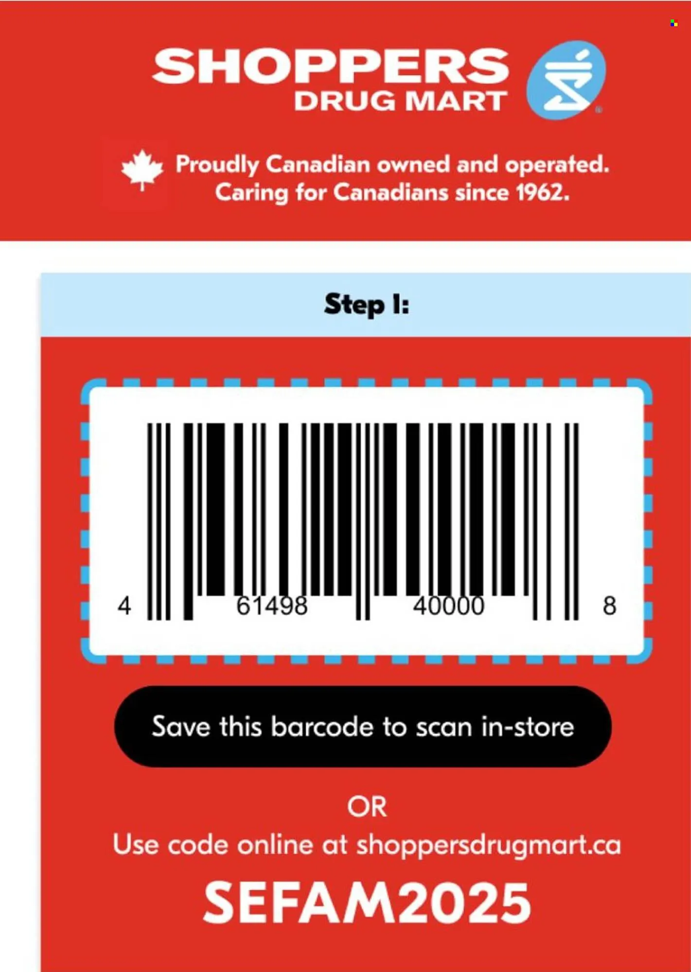 Shoppers Drug Mart flyer from September 23 to September 24 2025 - flyer page 1