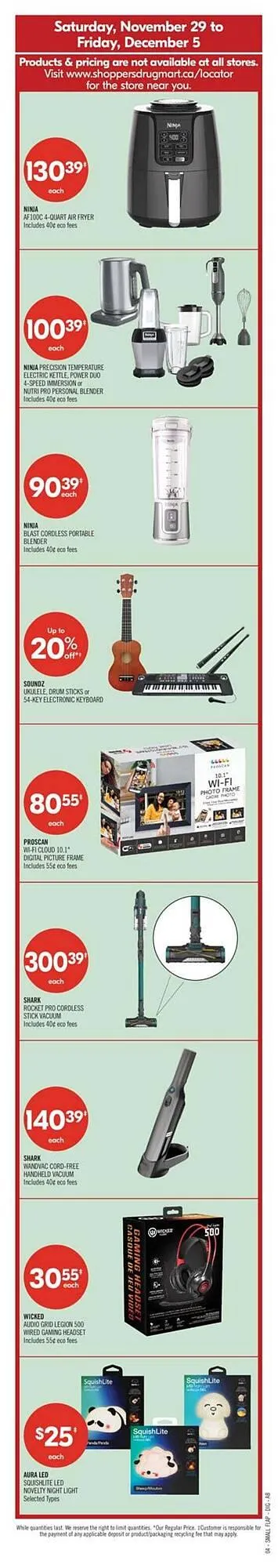 Shoppers Drug Mart flyer from November 28 to December 5 2025 - flyer page 7
