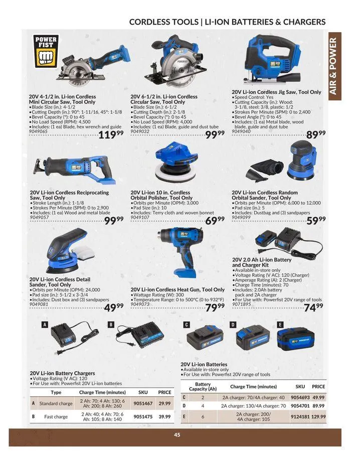 Air & Power from April 23 to April 22 2025 - flyer page 45