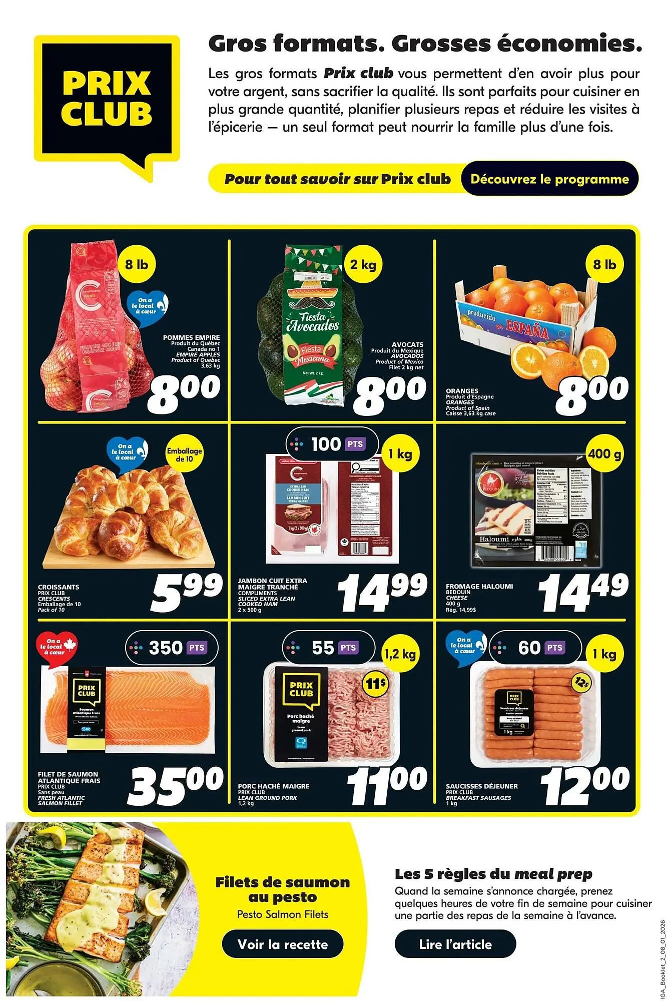 IGA flyer from January 8 to January 14 2026 - flyer page 17