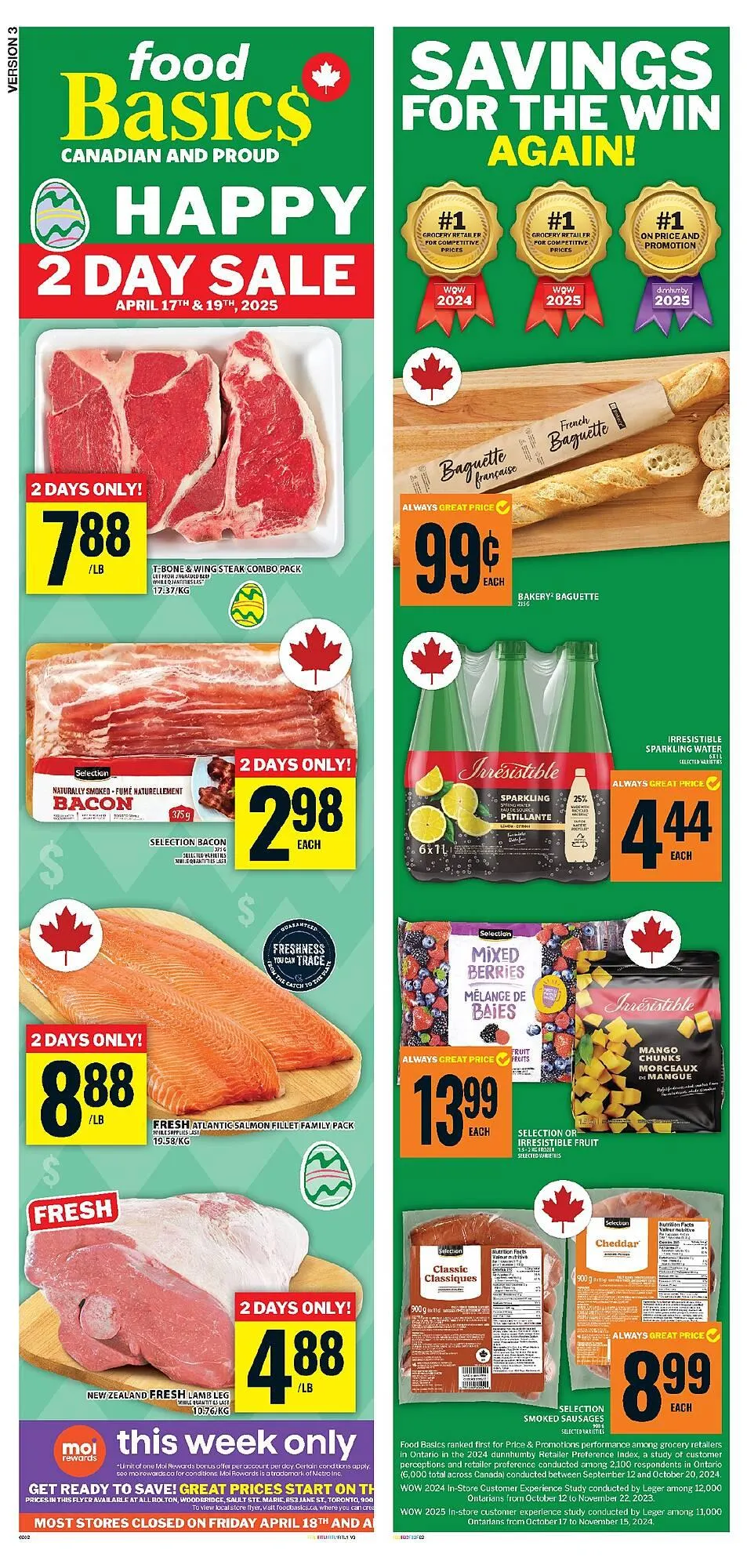 Food Basics flyer from April 17 to April 23 2025 - flyer page 2