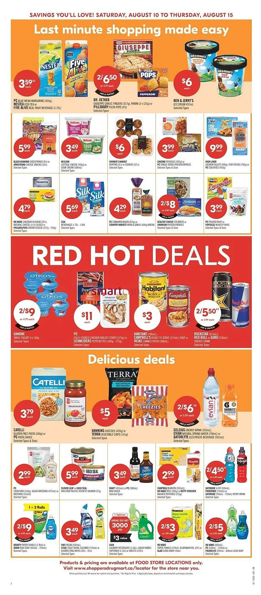 Shoppers Drug Mart flyer from August 8 to August 14 2024 - flyer page 7