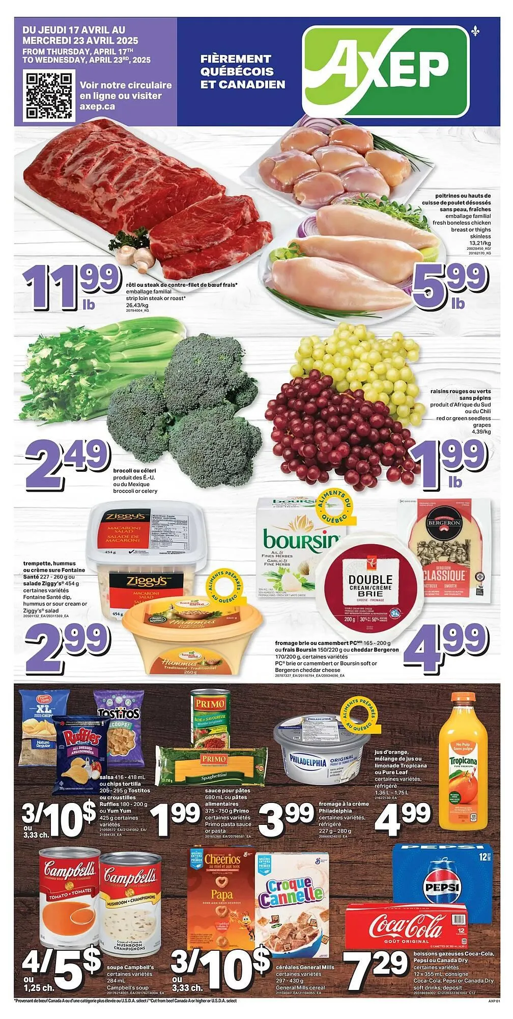 Axep flyer from April 17 to April 23 2025 - flyer page 3