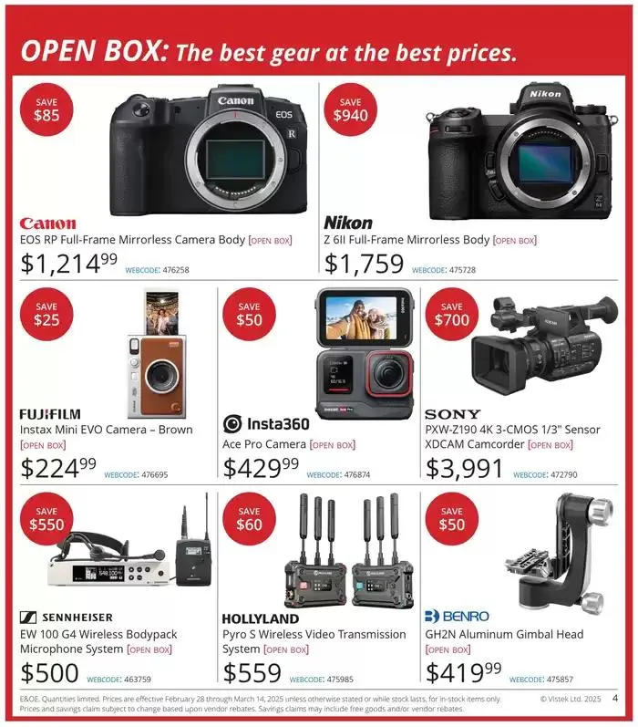 March Clearance from March 5 to March 14 2025 - flyer page 4