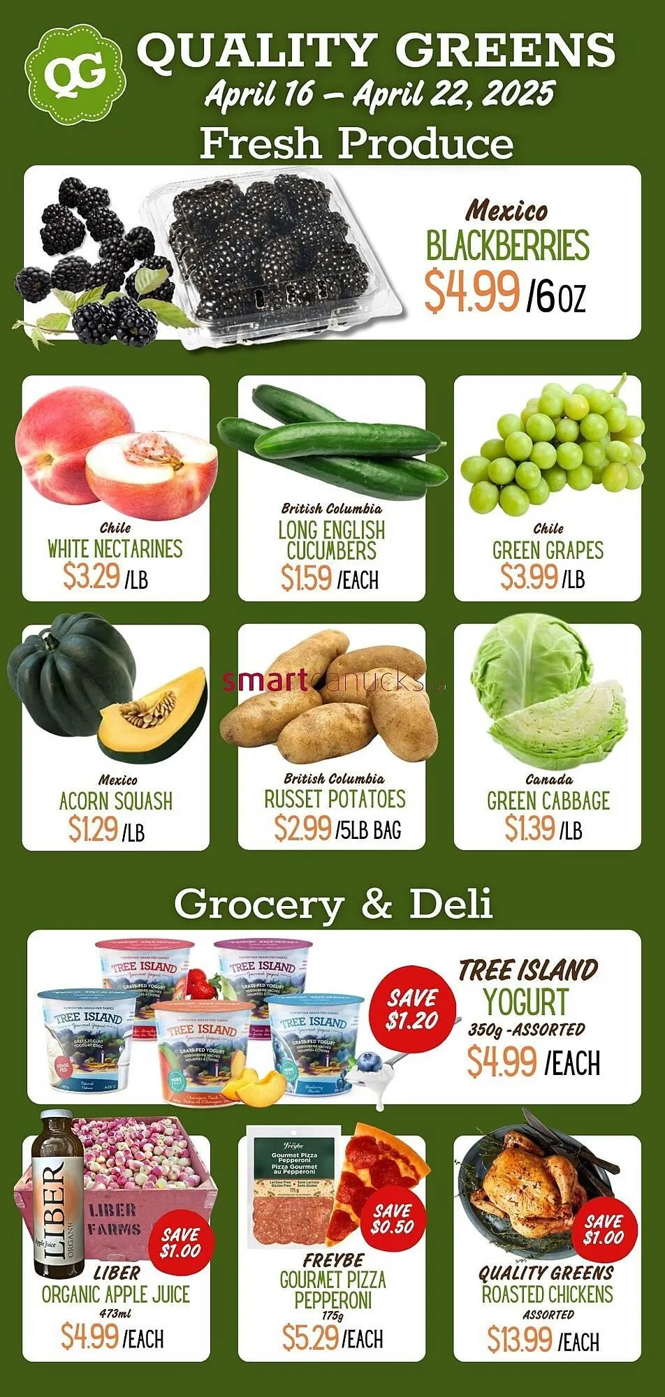 Quality Greens flyer - 1