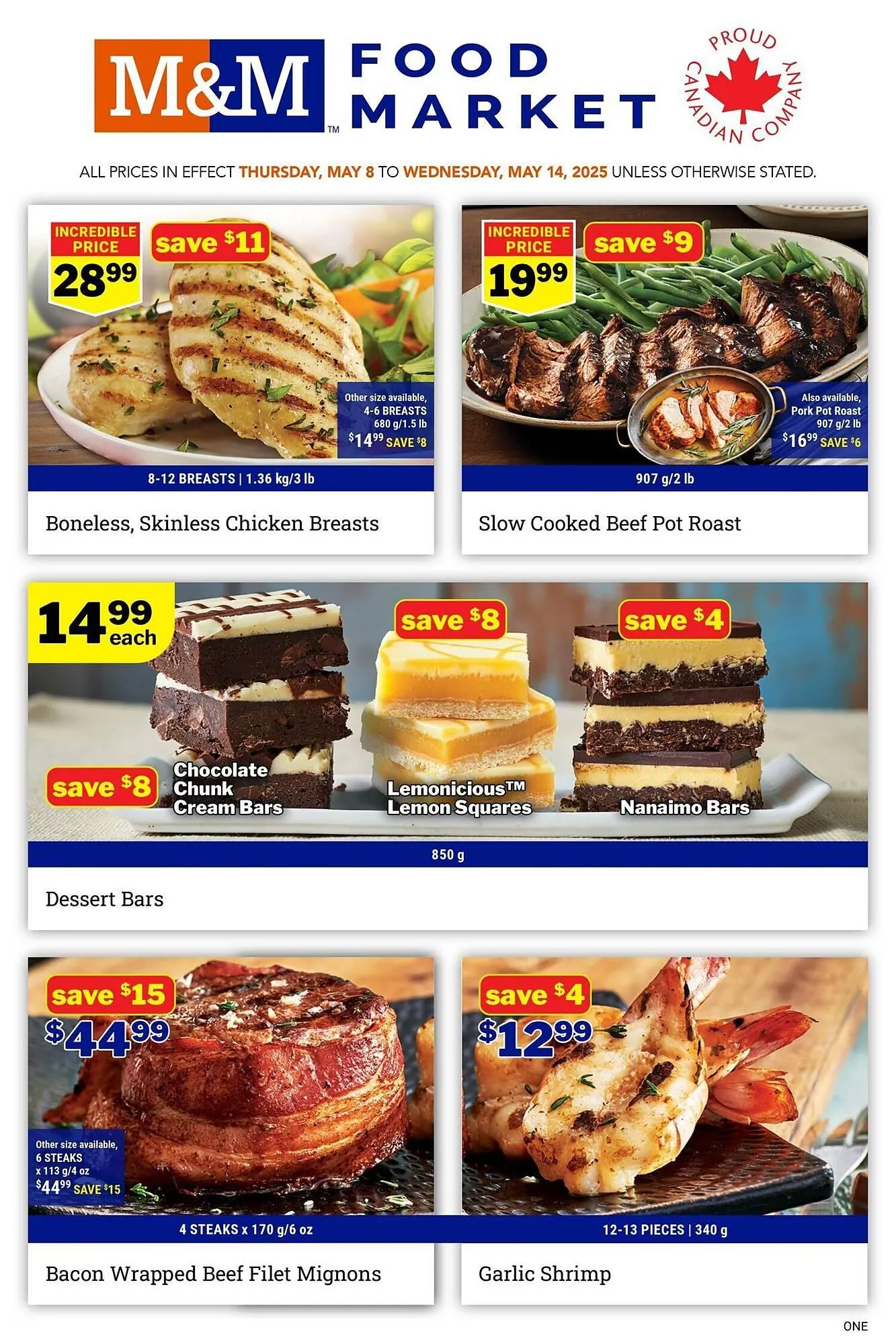 M & M Food Market flyer from May 8 to July 31 2025 - flyer page 1