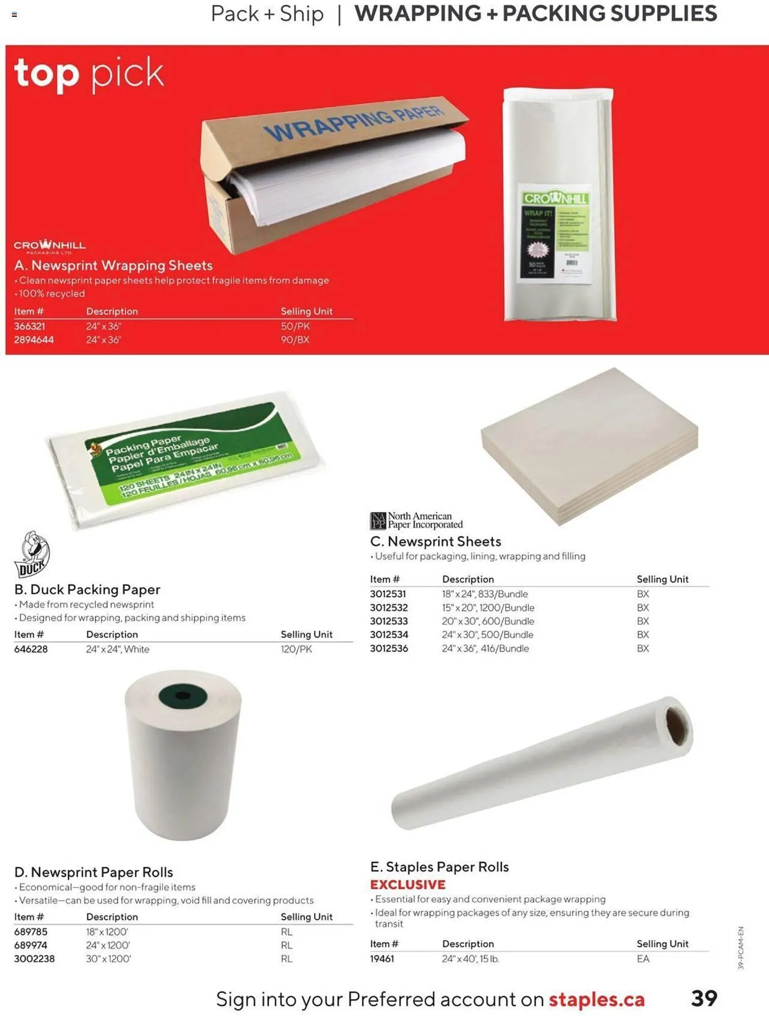 Staples flyer from September 4 to September 4 2025 - flyer page 41