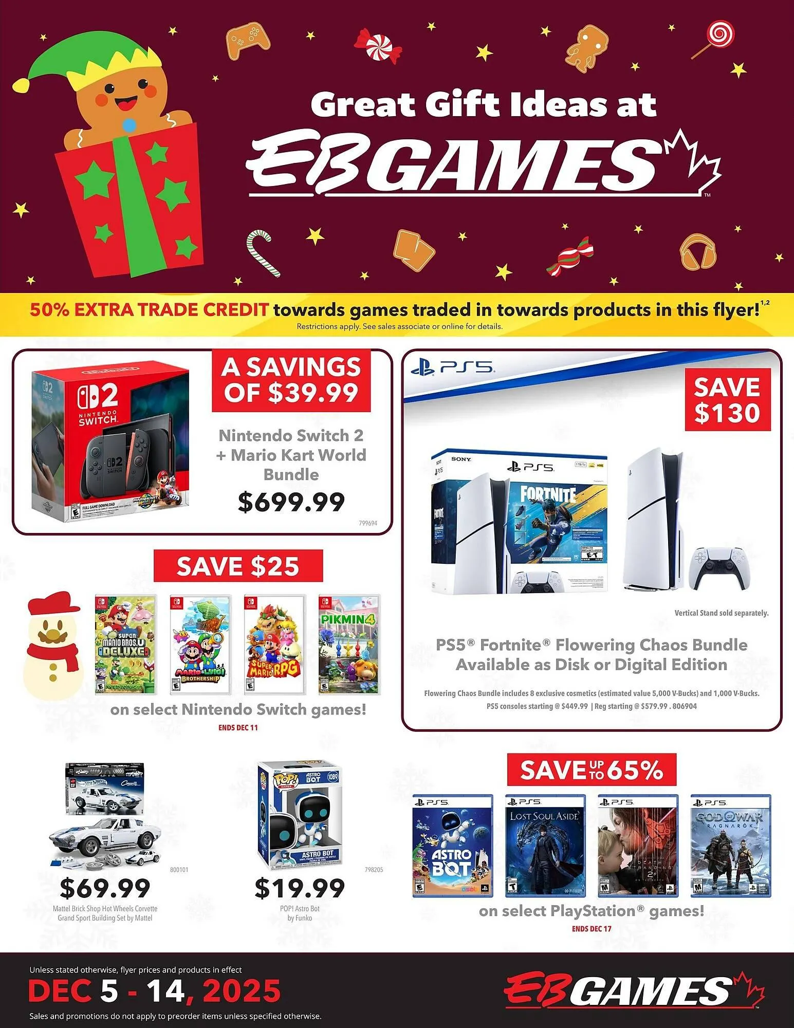 EB Games flyer - 1