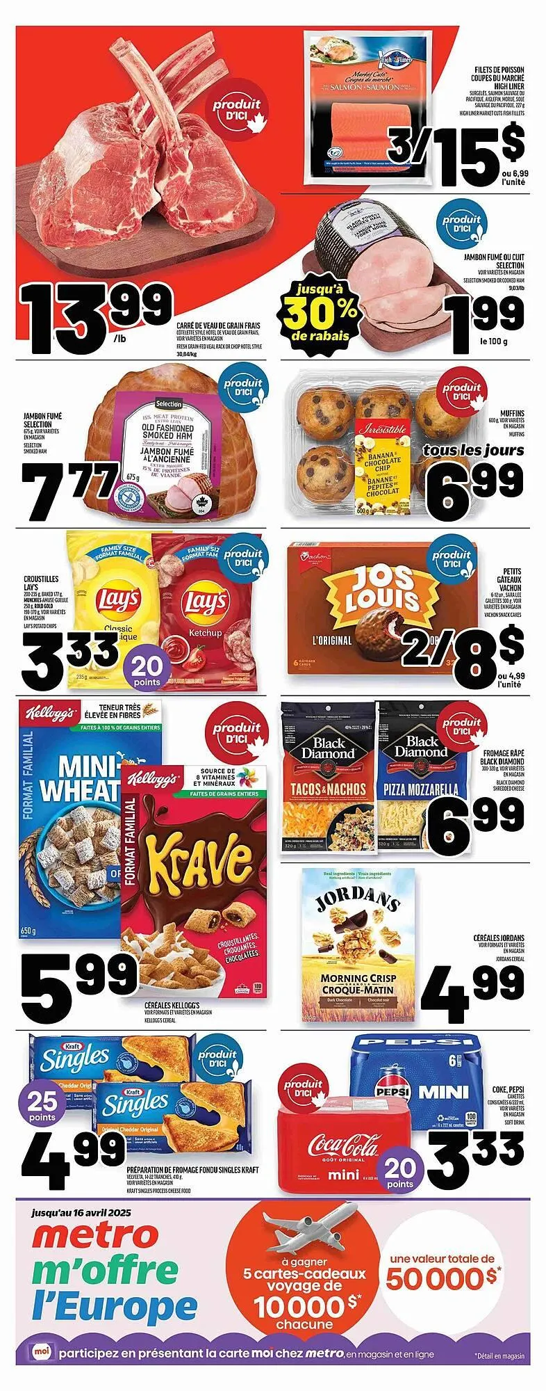 Metro flyer from April 1 to May 1 2025 - flyer page 3