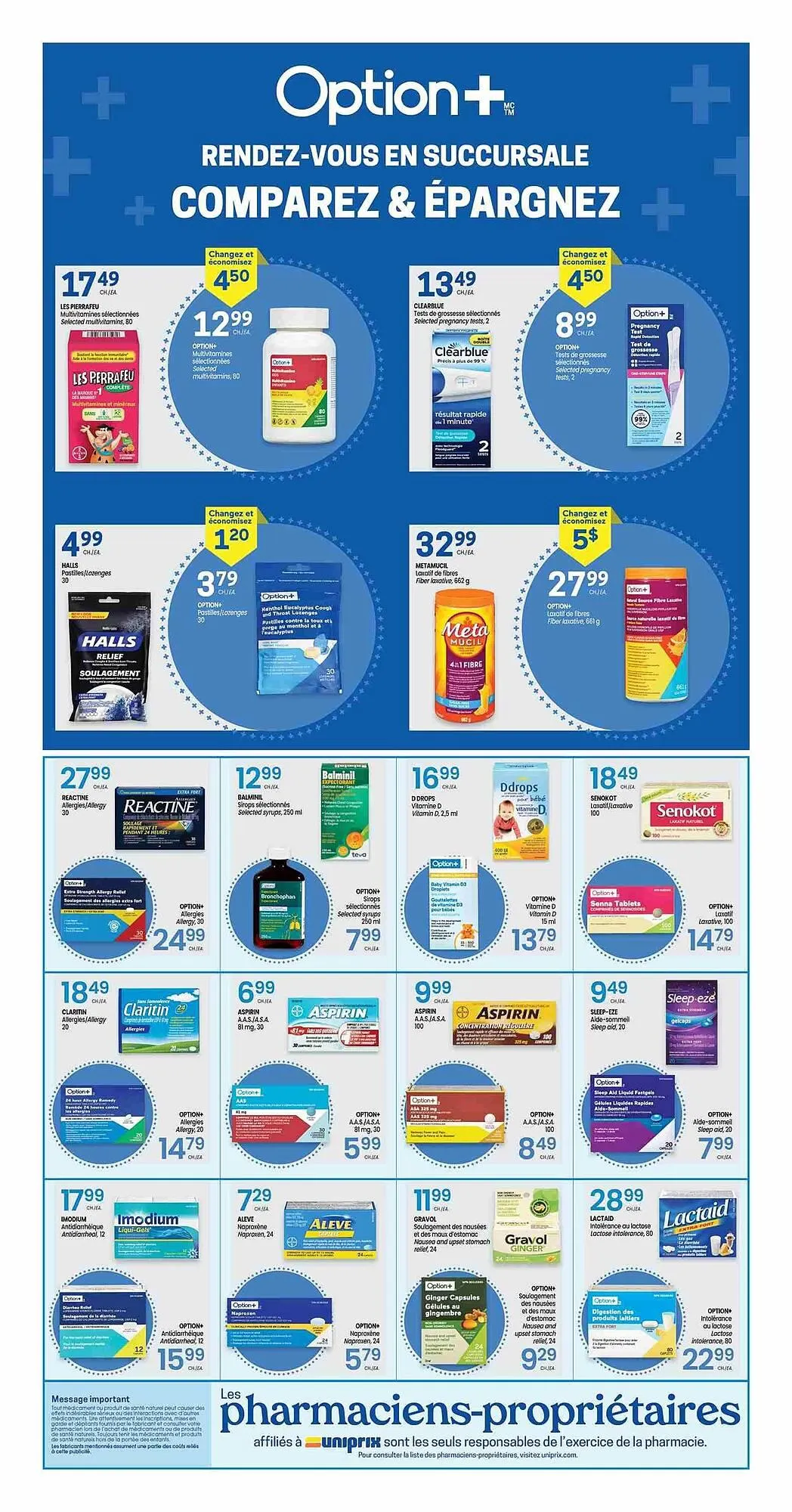 Uniprix flyer from March 18 to March 25 2026 - flyer page 7