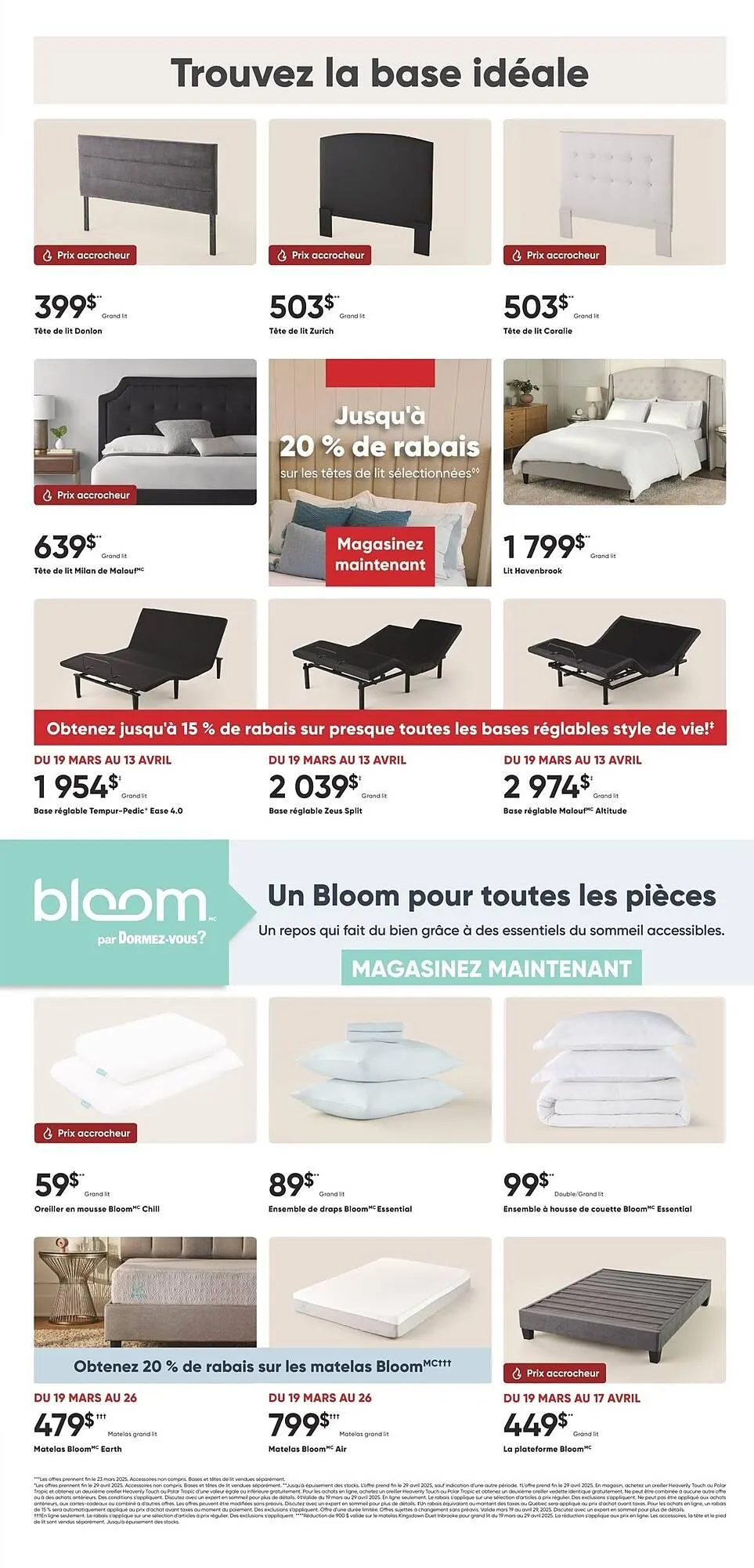 Dormez Vous flyer from March 20 to April 16 2025 - flyer page 4