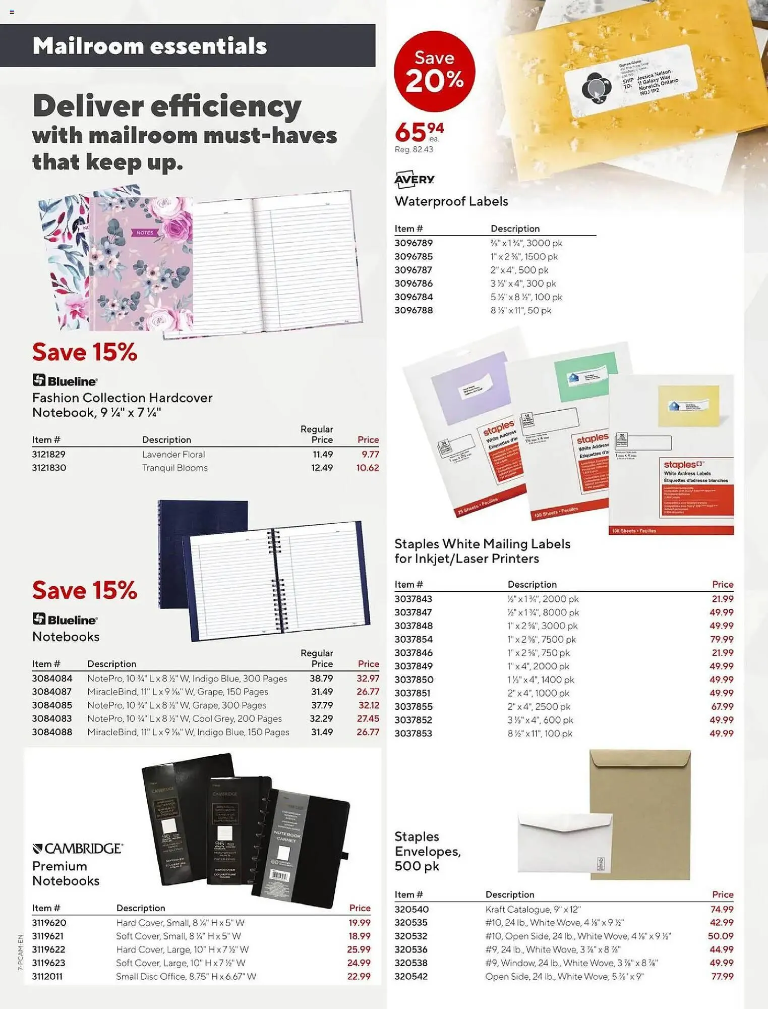 Staples flyer from December 5 to December 18 2025 - flyer page 7