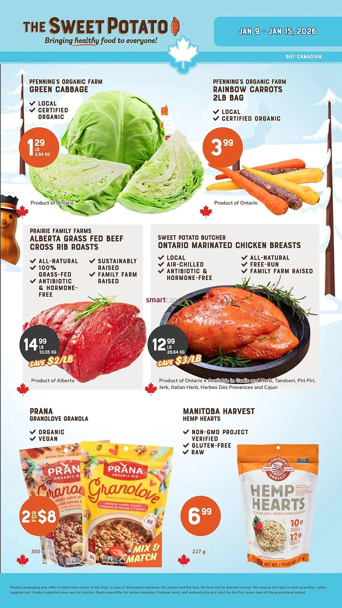 The Sweet Potato flyer from January 9 to January 15 2026 - flyer page 1