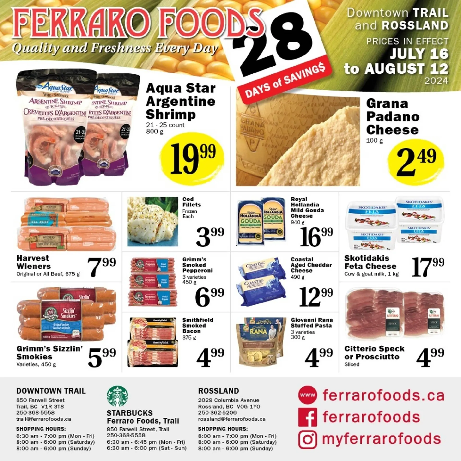 Ferraro Foods flyer - 1