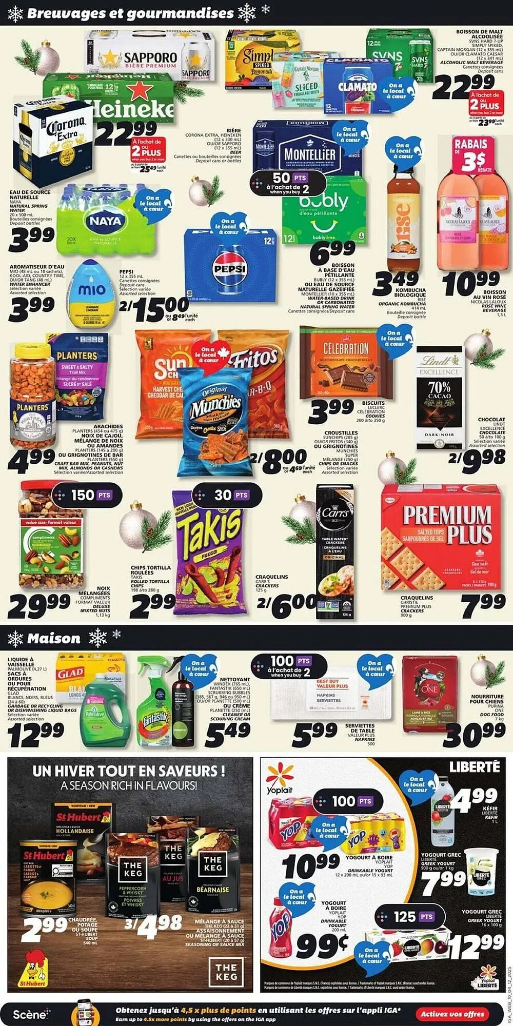 IGA flyer from December 3 to December 10 2025 - flyer page 12