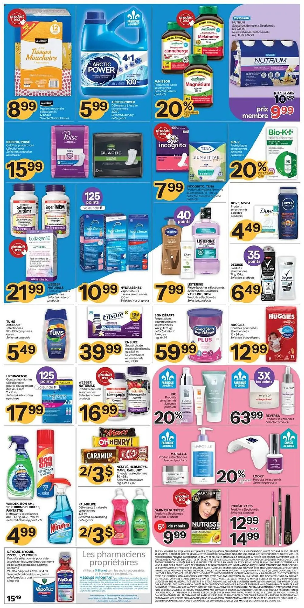 Brunet flyer from January 1 to January 8 2026 - flyer page 2