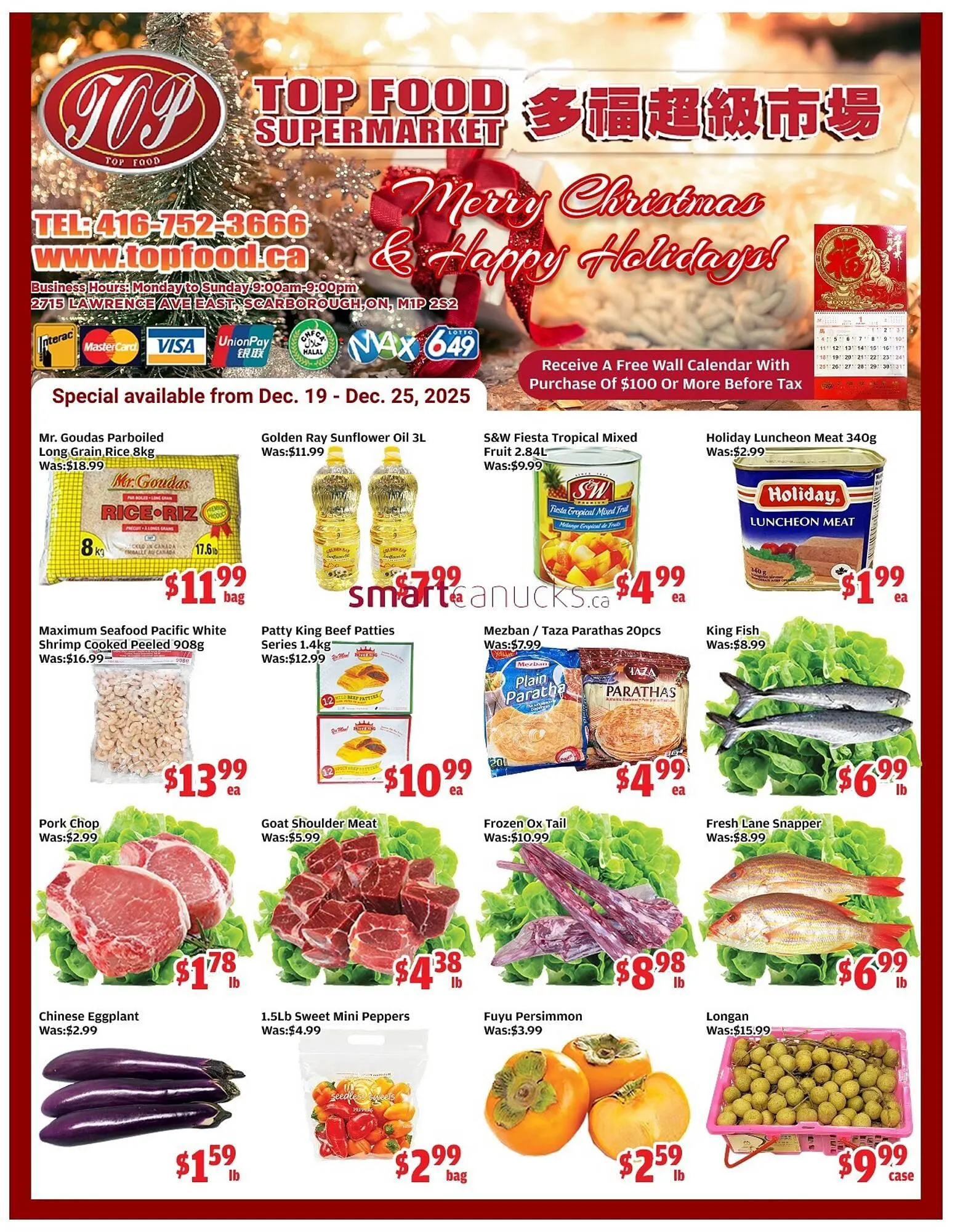 Top Food Supermarket flyer from December 19 to December 25 2025 - flyer page 1