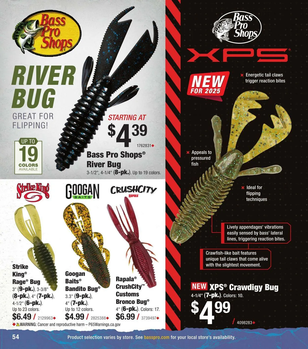 Bass Pro Current flyer from April 21 to May 5 2025 - flyer page 54