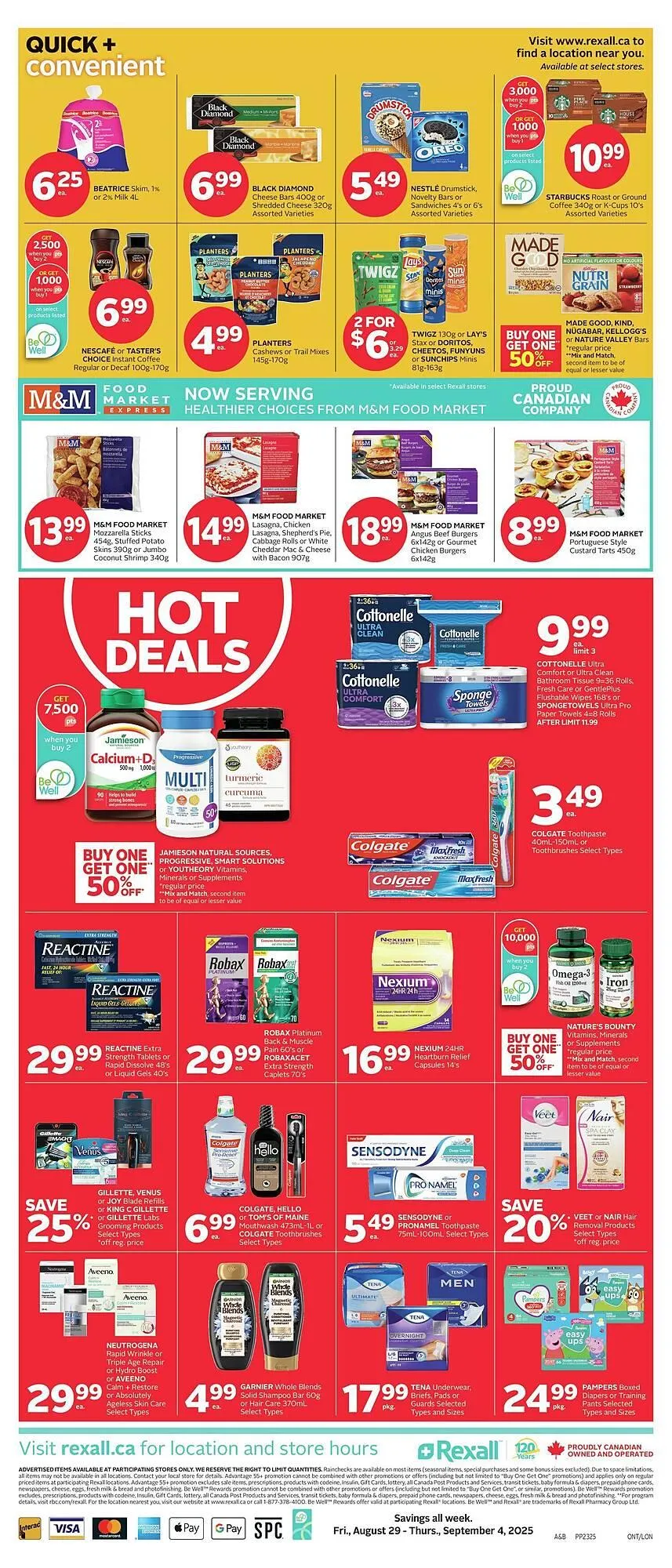 Rexall flyer from August 29 to September 5 2025 - flyer page 3