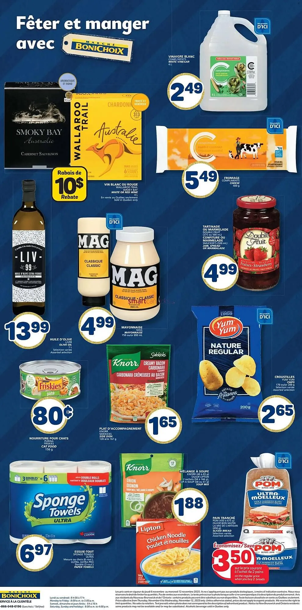 Marché Bonichoix flyer from November 6 to November 12 2025 - flyer page 2