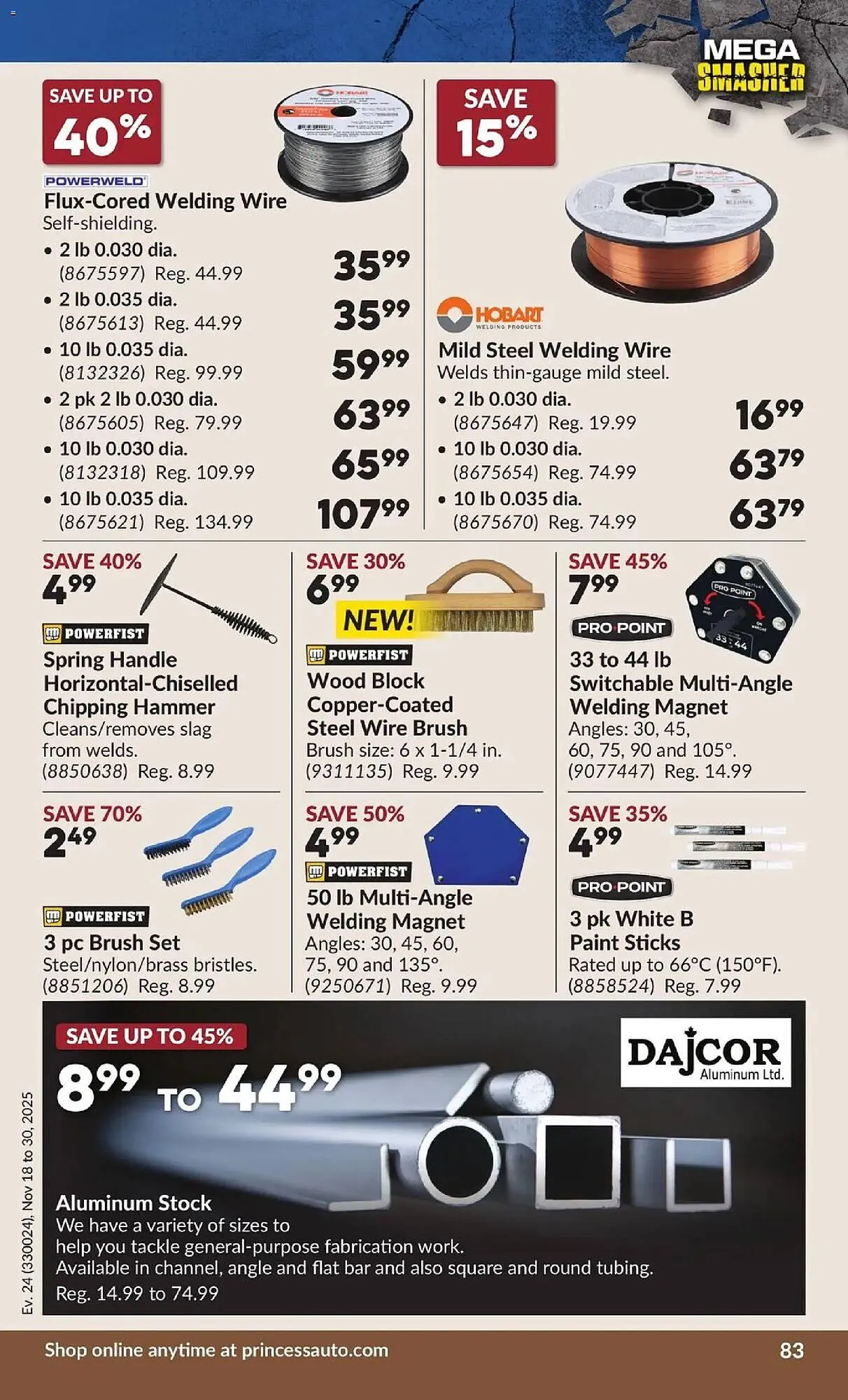 Princess Auto flyer from November 18 to December 1 2025 - flyer page 96