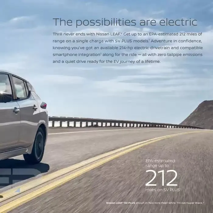 Nissan Leaf 2025 from February 25 to February 25 2026 - flyer page 4