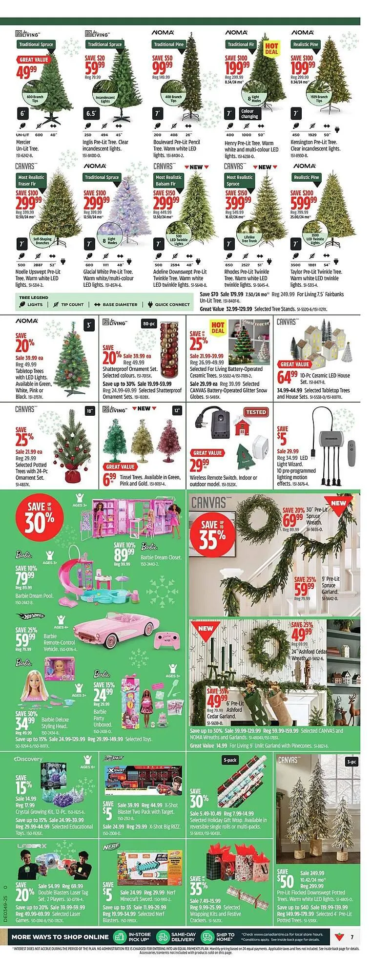 Canadian Tire flyer from November 27 to December 4 2025 - flyer page 9