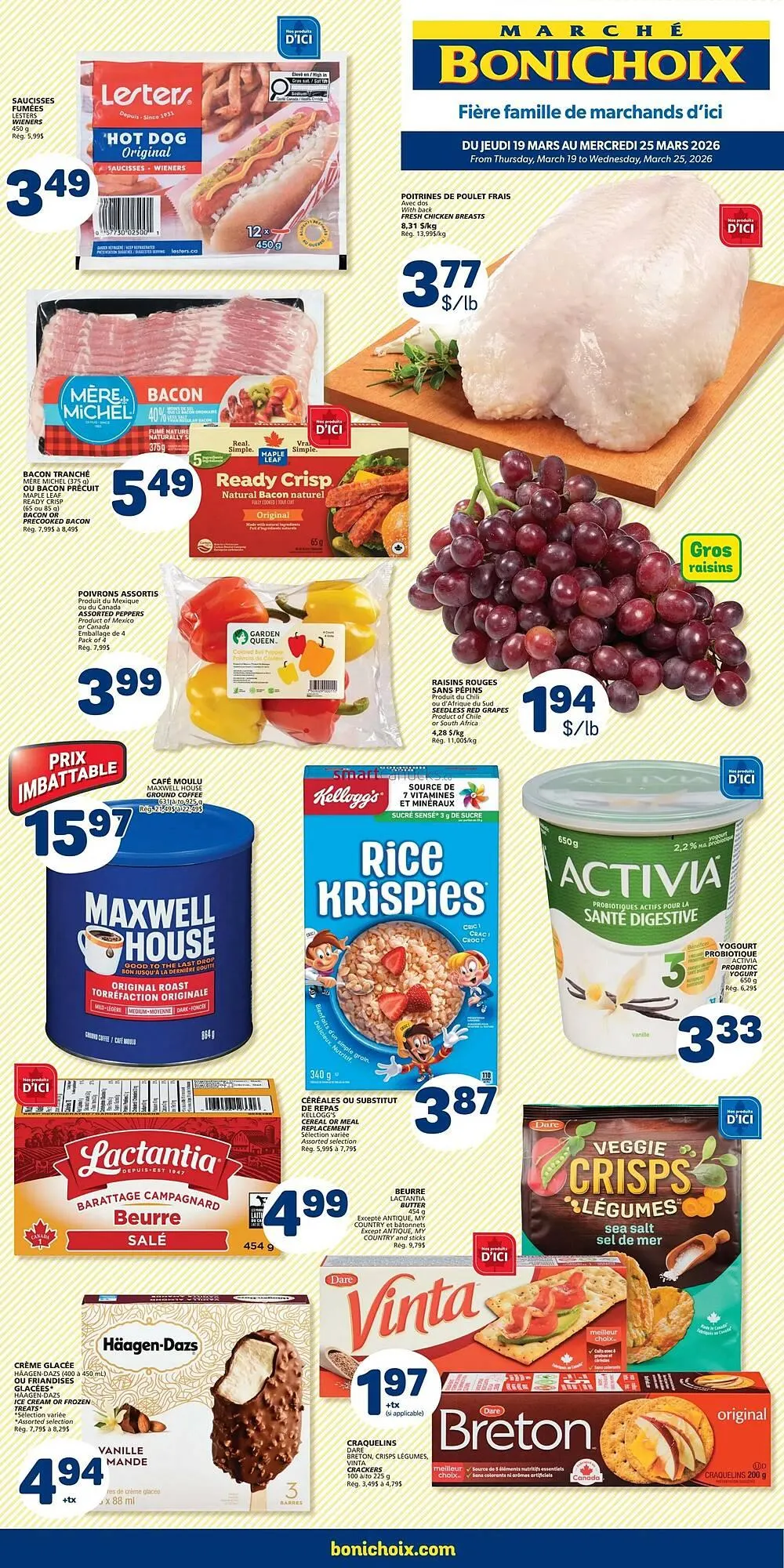 Marché Bonichoix flyer - 1