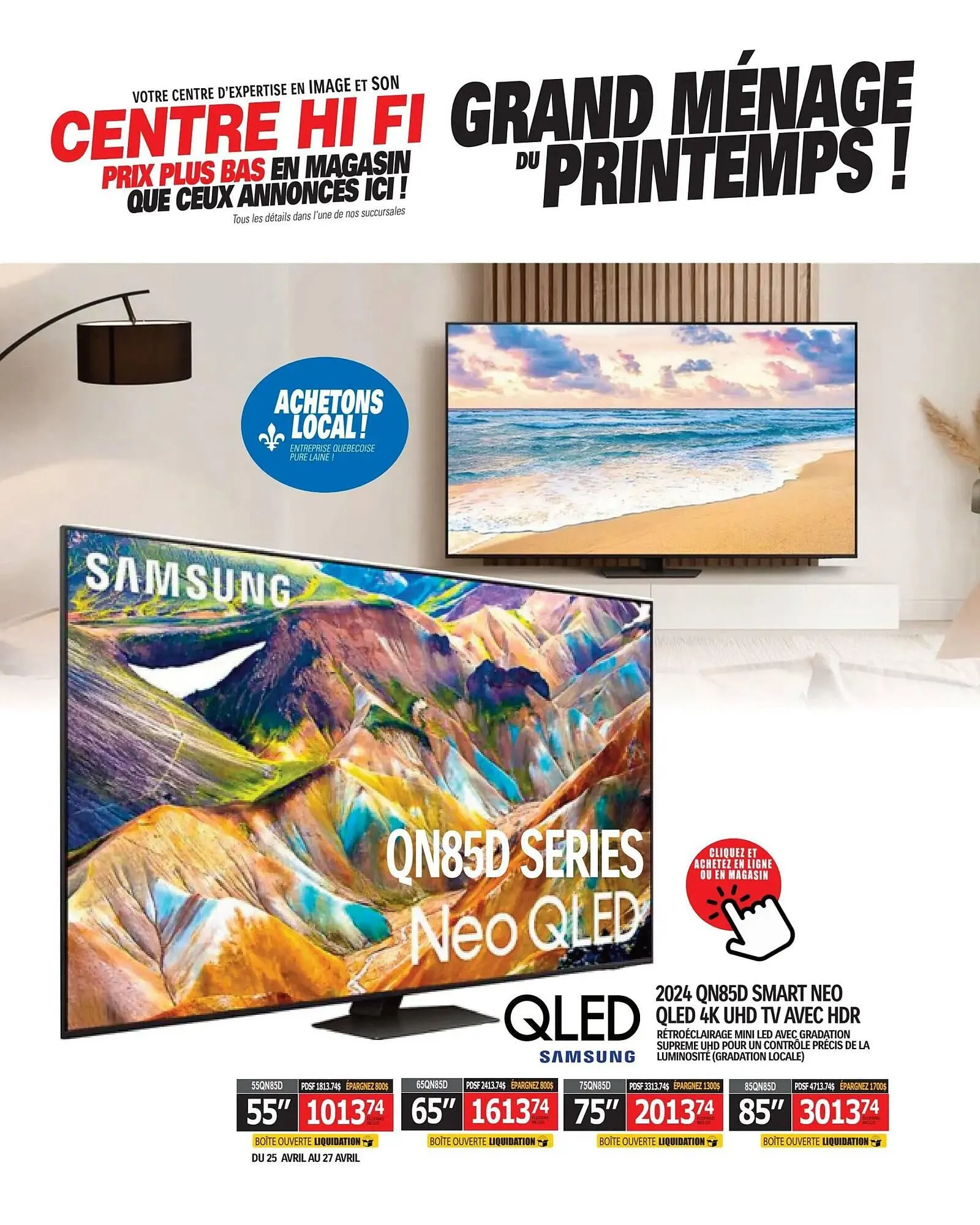 Centre Hi-Fi flyer from April 25 to May 1 2025 - flyer page 22