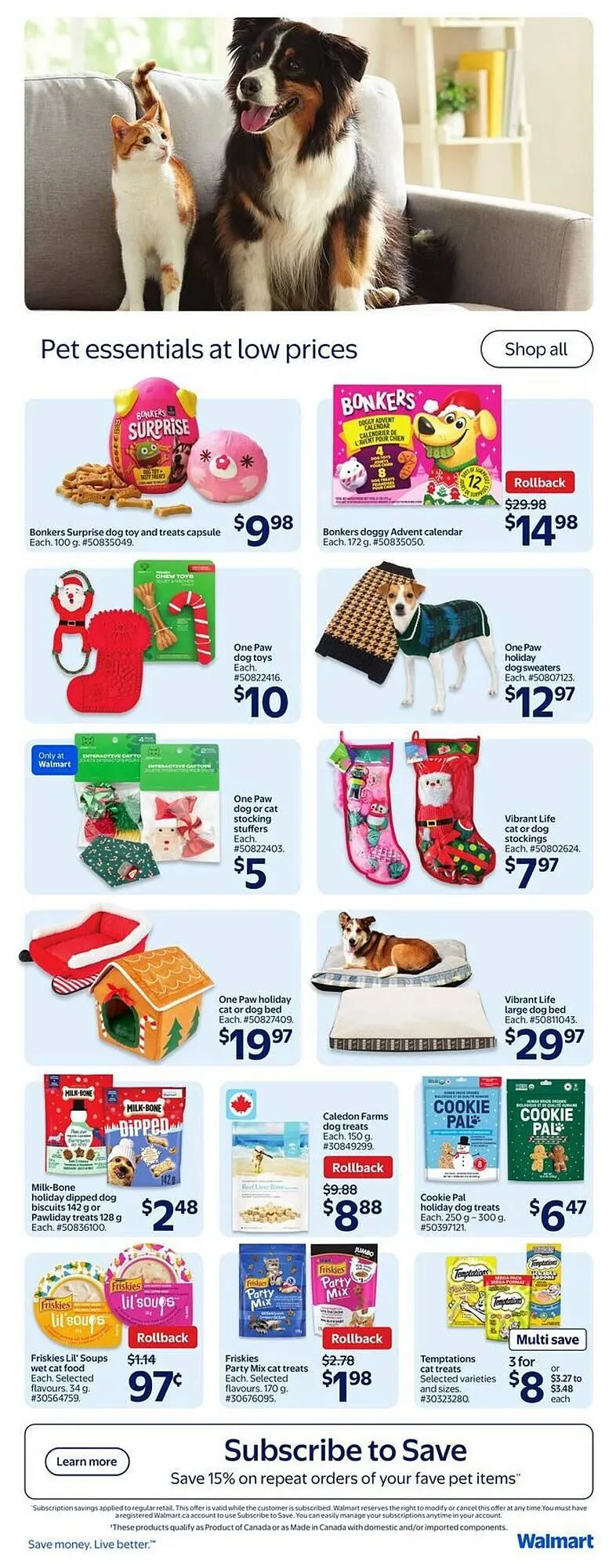 Walmart flyer from December 10 to December 24 2025 - flyer page 21