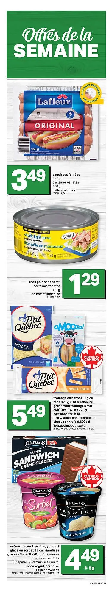 Axep flyer from July 17 to July 23 2025 - flyer page 1