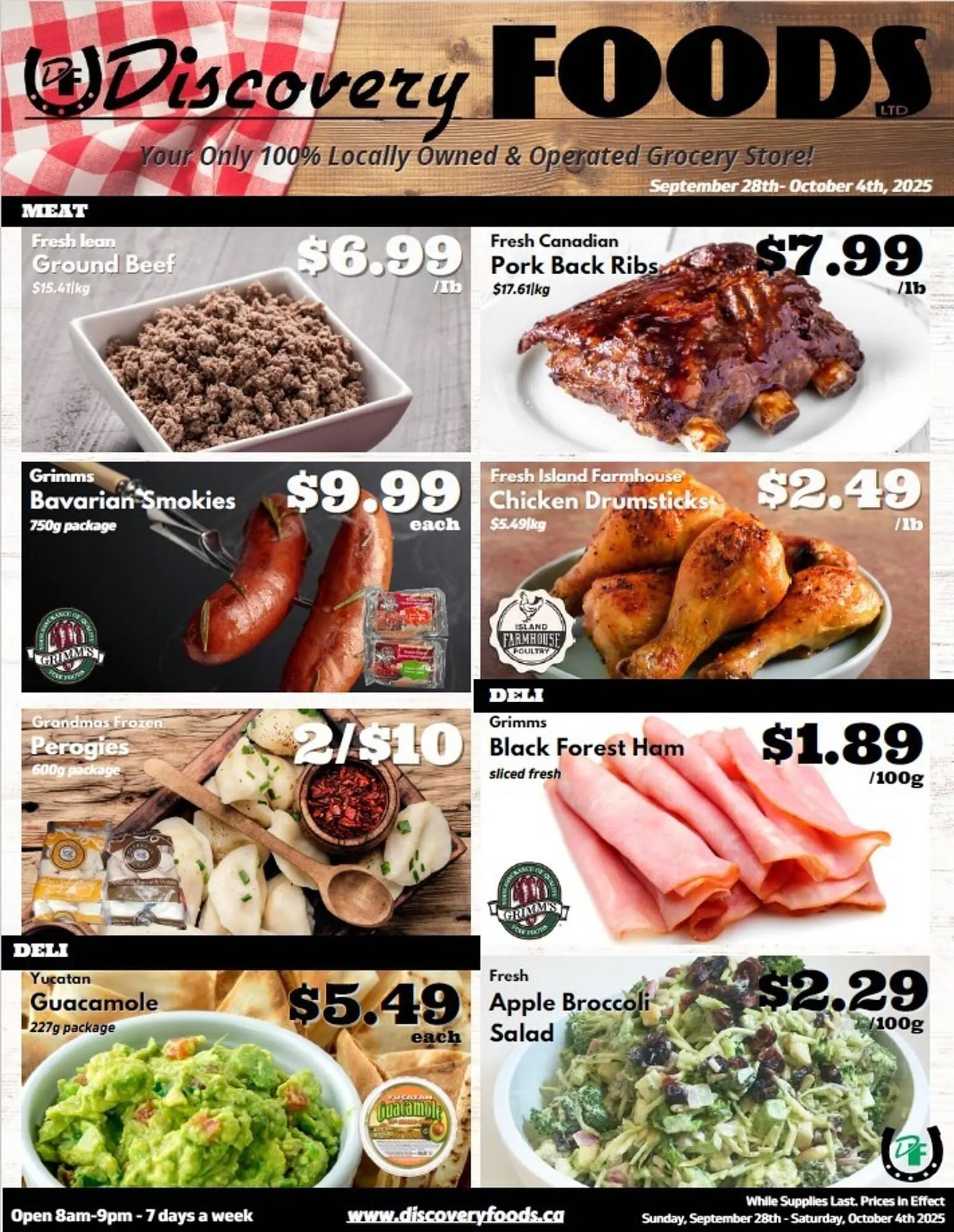 Discovery Foods flyer from September 28 to October 11 2025 - flyer page 1