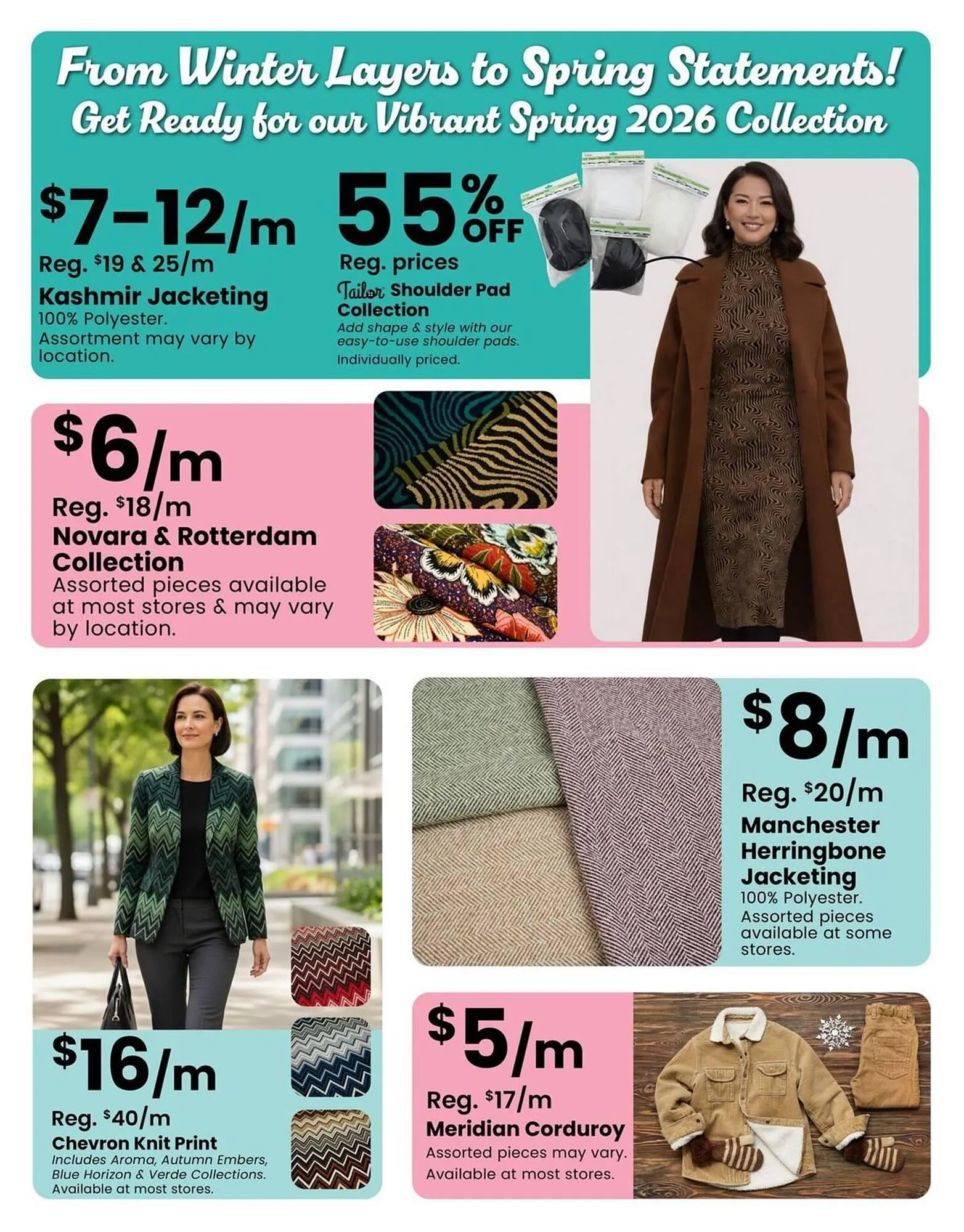 Fabricland flyer from February 1 to February 28 2026 - flyer page 7