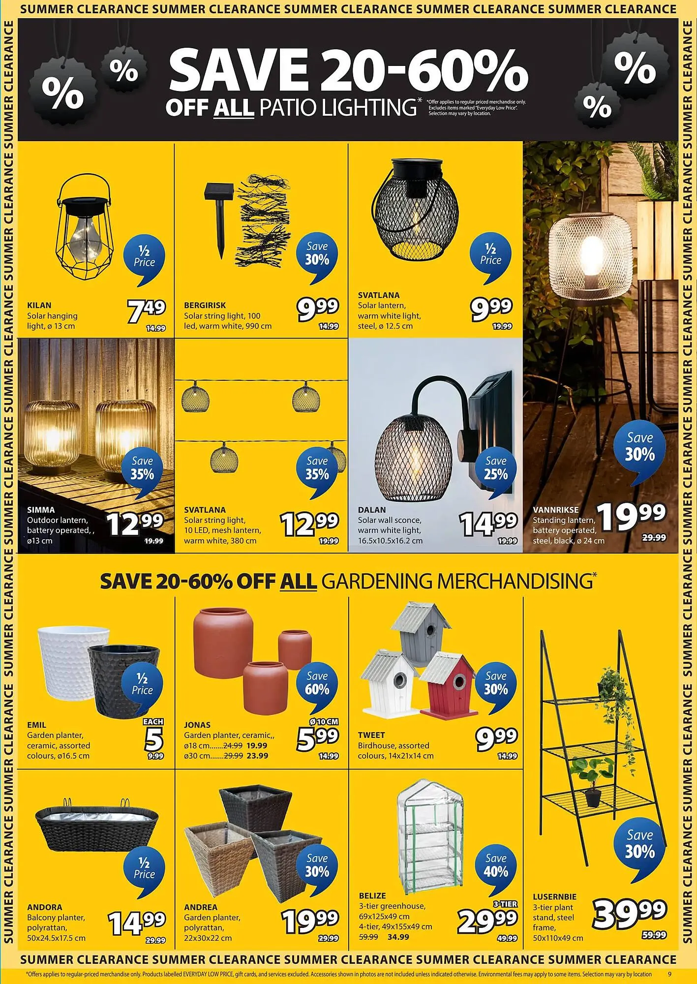 JYSK flyer from July 3 to July 9 2025 - flyer page 9