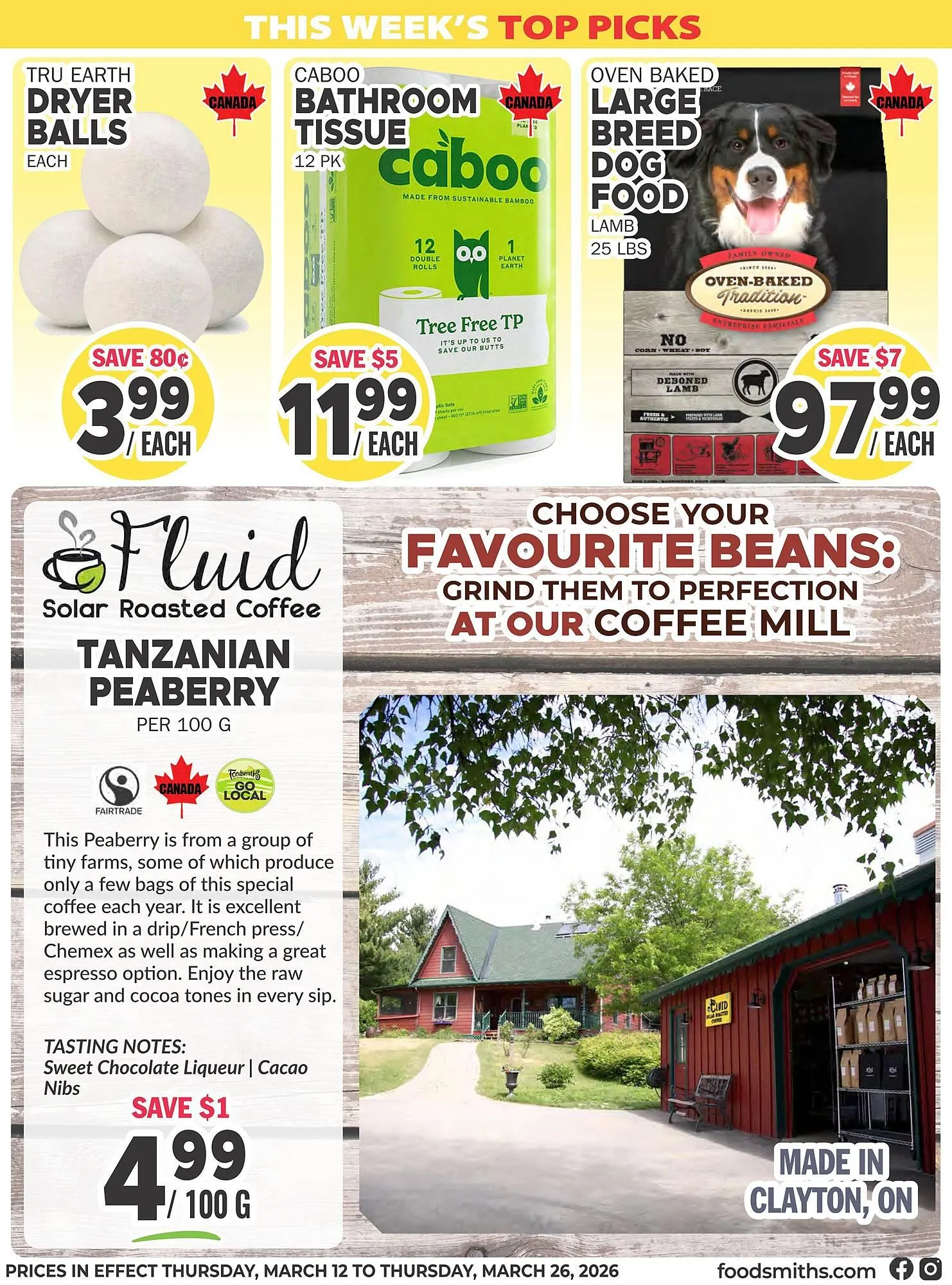 Foodsmiths flyer from March 12 to March 26 2026 - flyer page 6