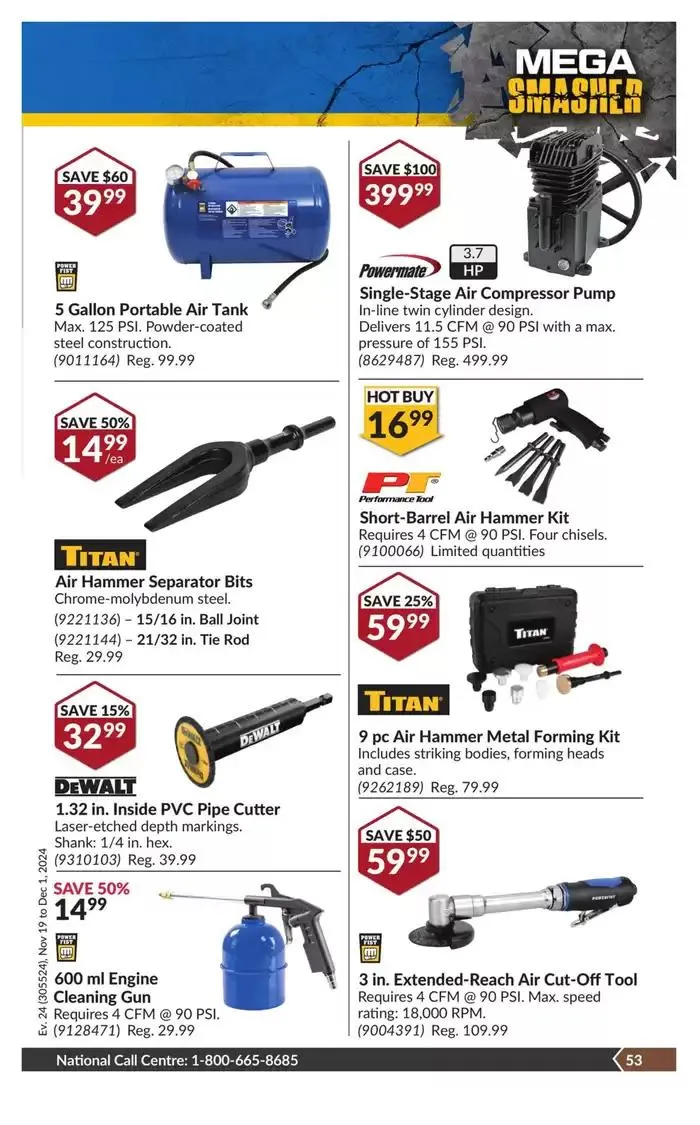 National Sale from November 19 to December 1 2024 - flyer page 61