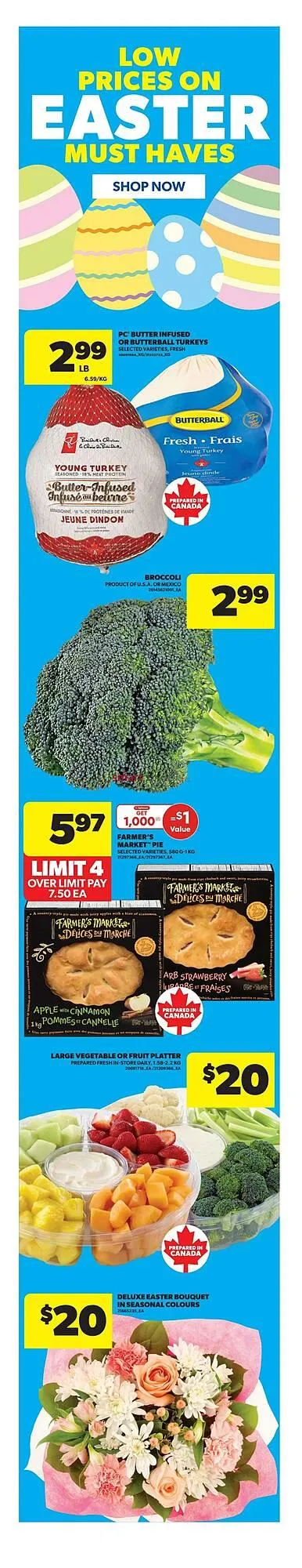 Real Canadian Superstore flyer from April 17 to April 23 2025 - flyer page 1