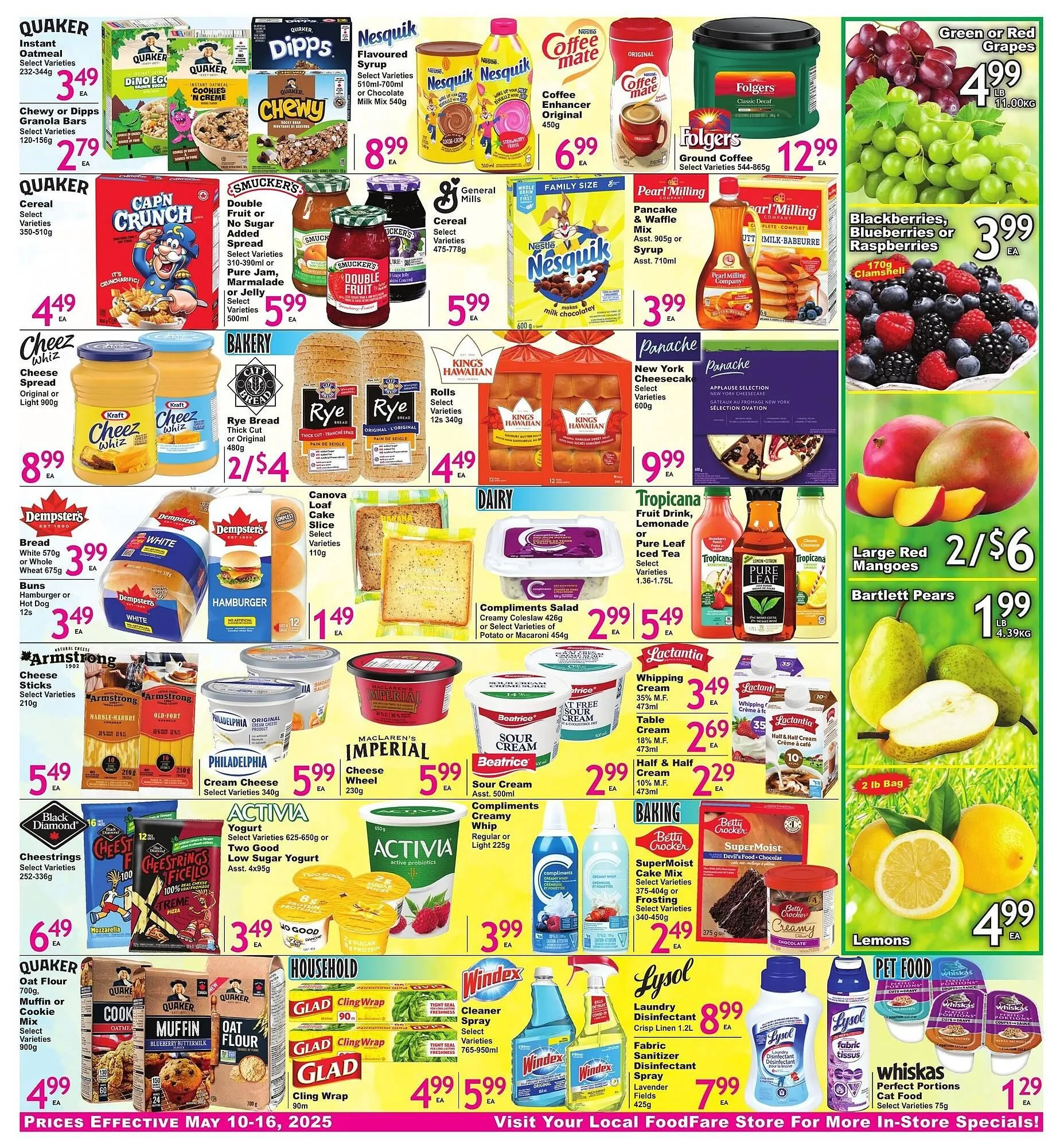 Food Fare flyer from May 9 to May 14 2025 - flyer page 3