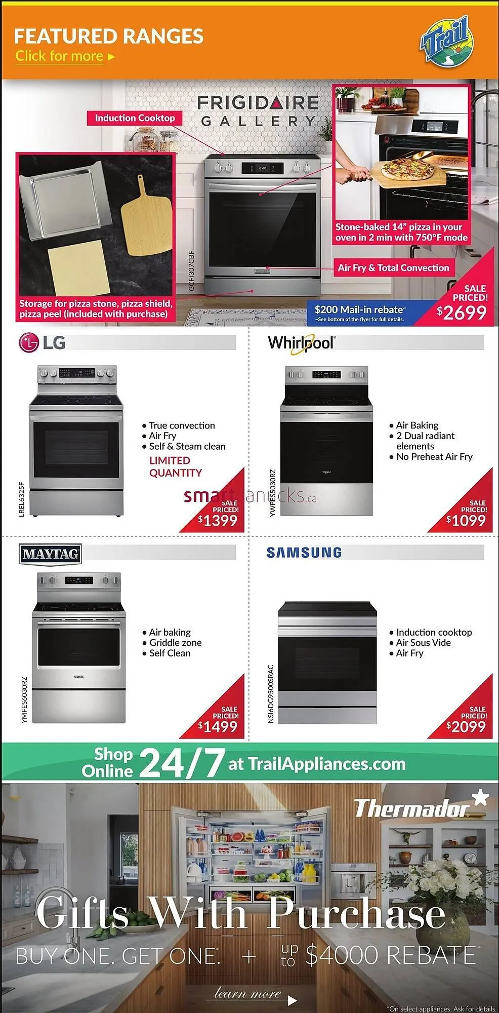 Trail Appliances flyer from August 21 to August 27 2025 - flyer page 4