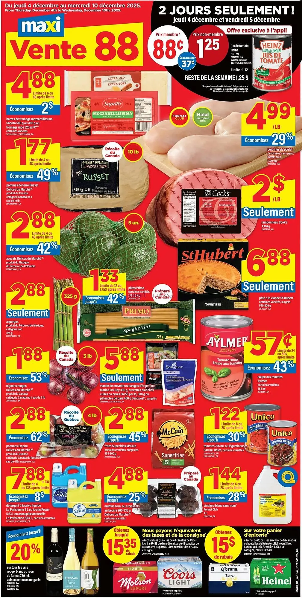 Maxi flyer from December 4 to December 17 2025 - flyer page 1