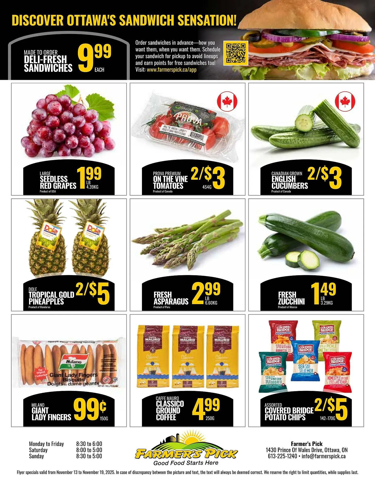 Farmer's Pick flyer from November 13 to November 19 2025 - flyer page 2