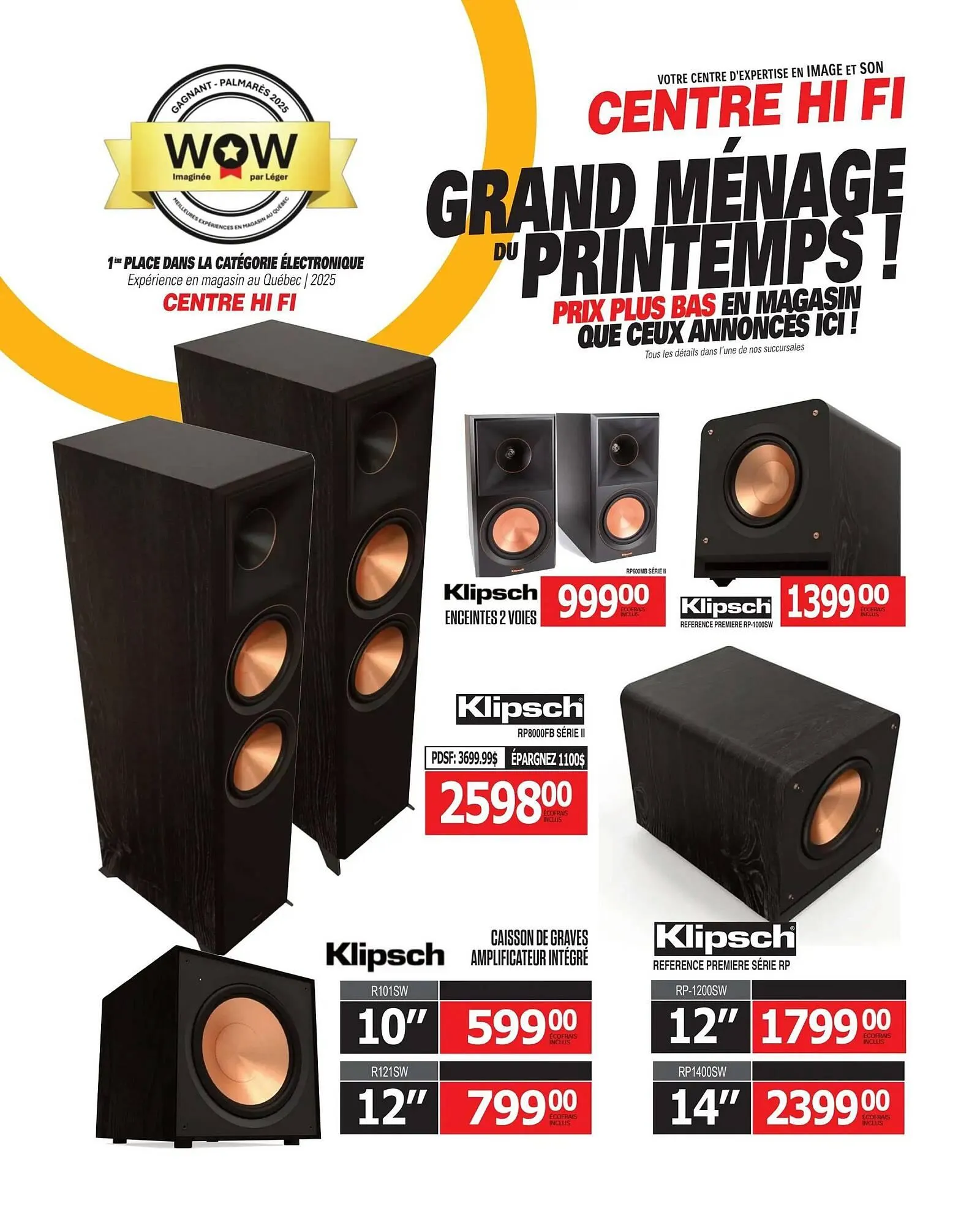 Centre Hi-Fi flyer from May 9 to May 15 2025 - flyer page 37