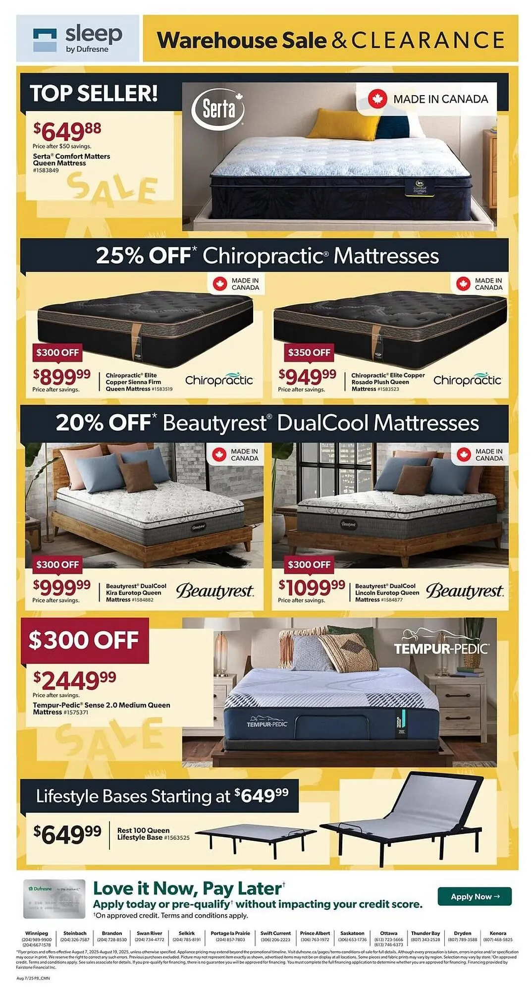 Dufresne flyer from August 8 to August 14 2025 - flyer page 8