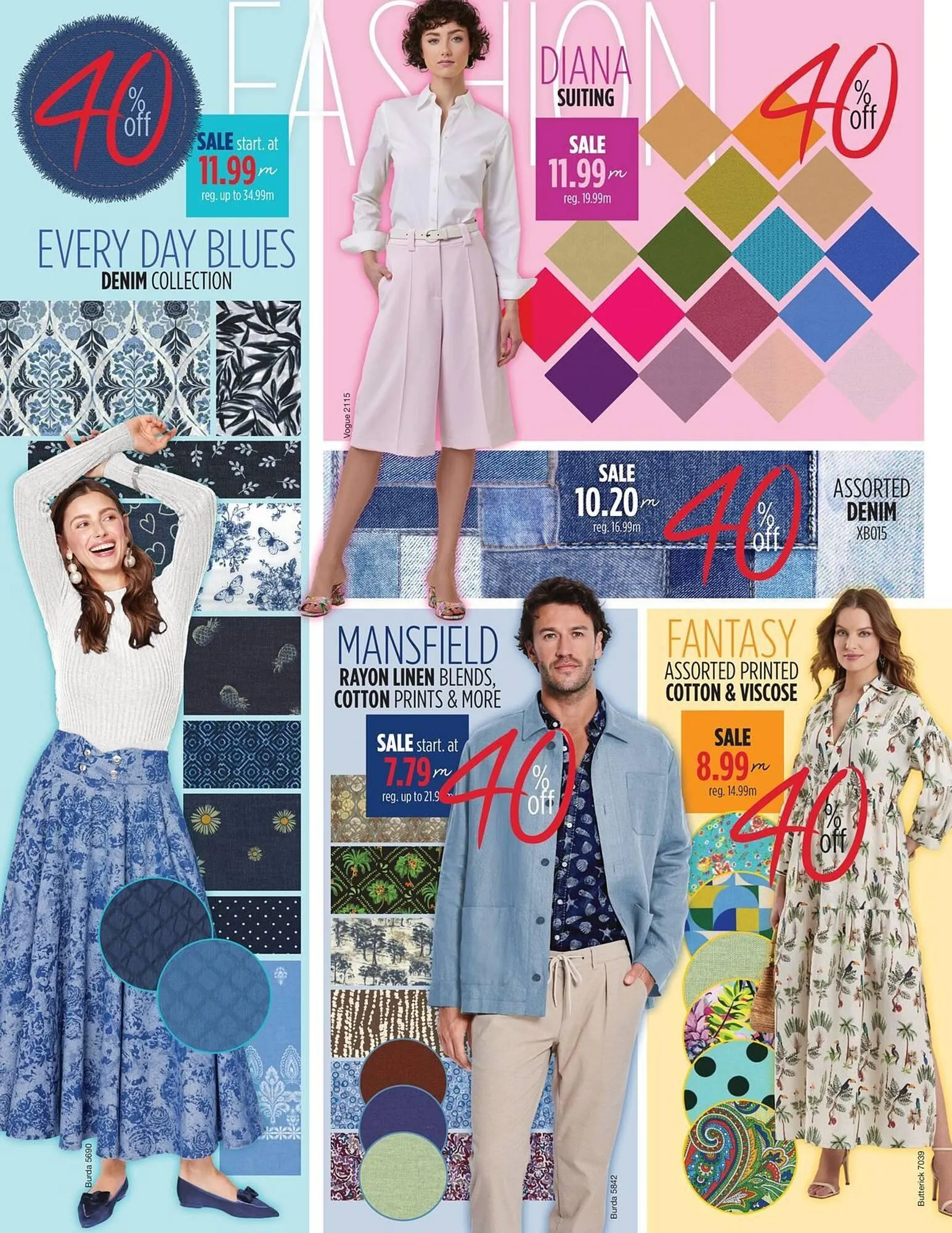 Fabricville flyer from March 2 to April 5 2026 - flyer page 2