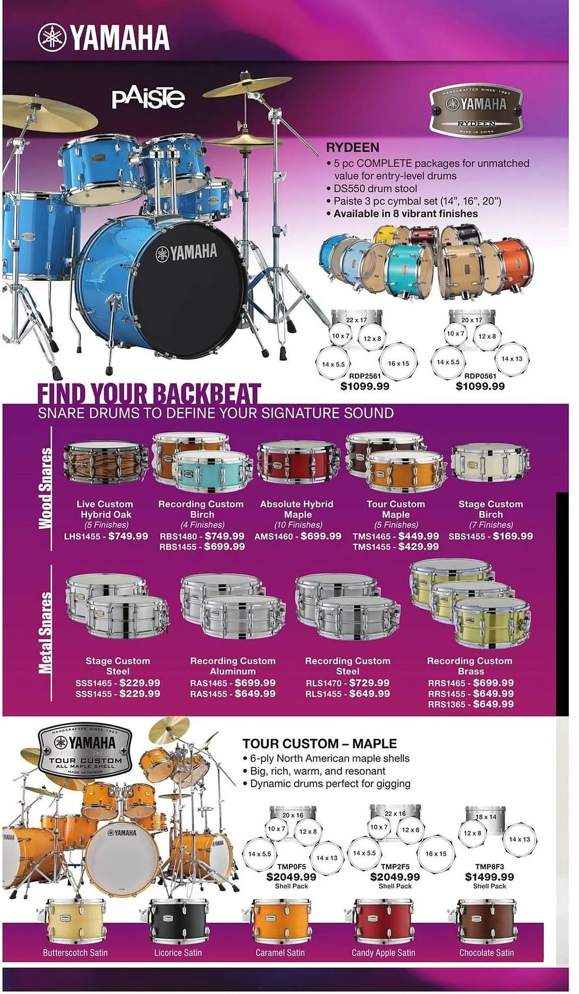 Long & McQuade flyer from November 5 to July 31 2026 - flyer page 164