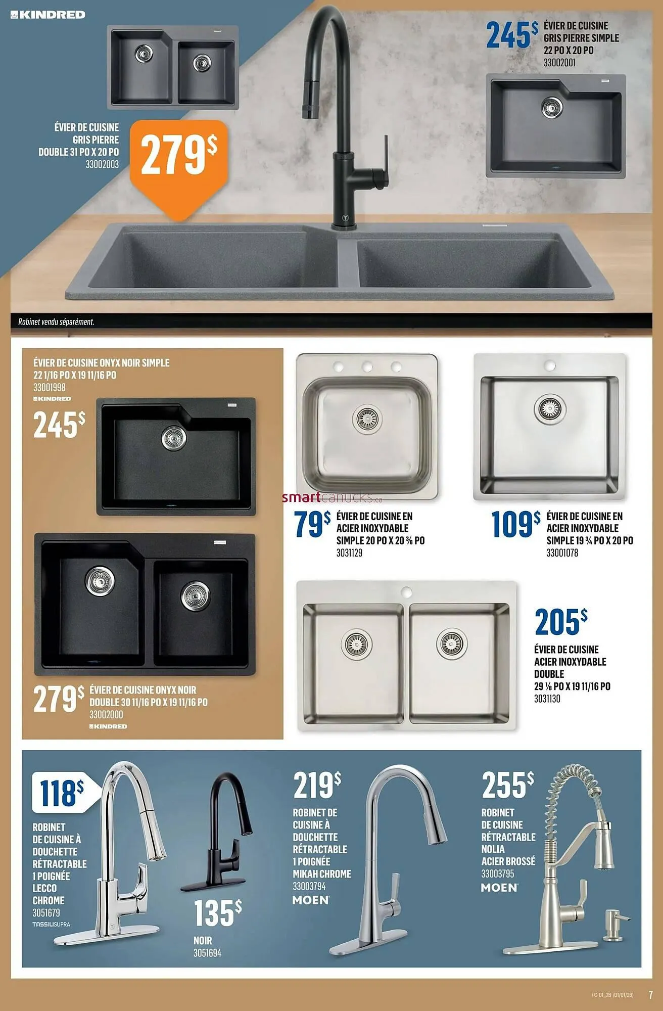 Canac flyer from January 1 to January 7 2026 - flyer page 7